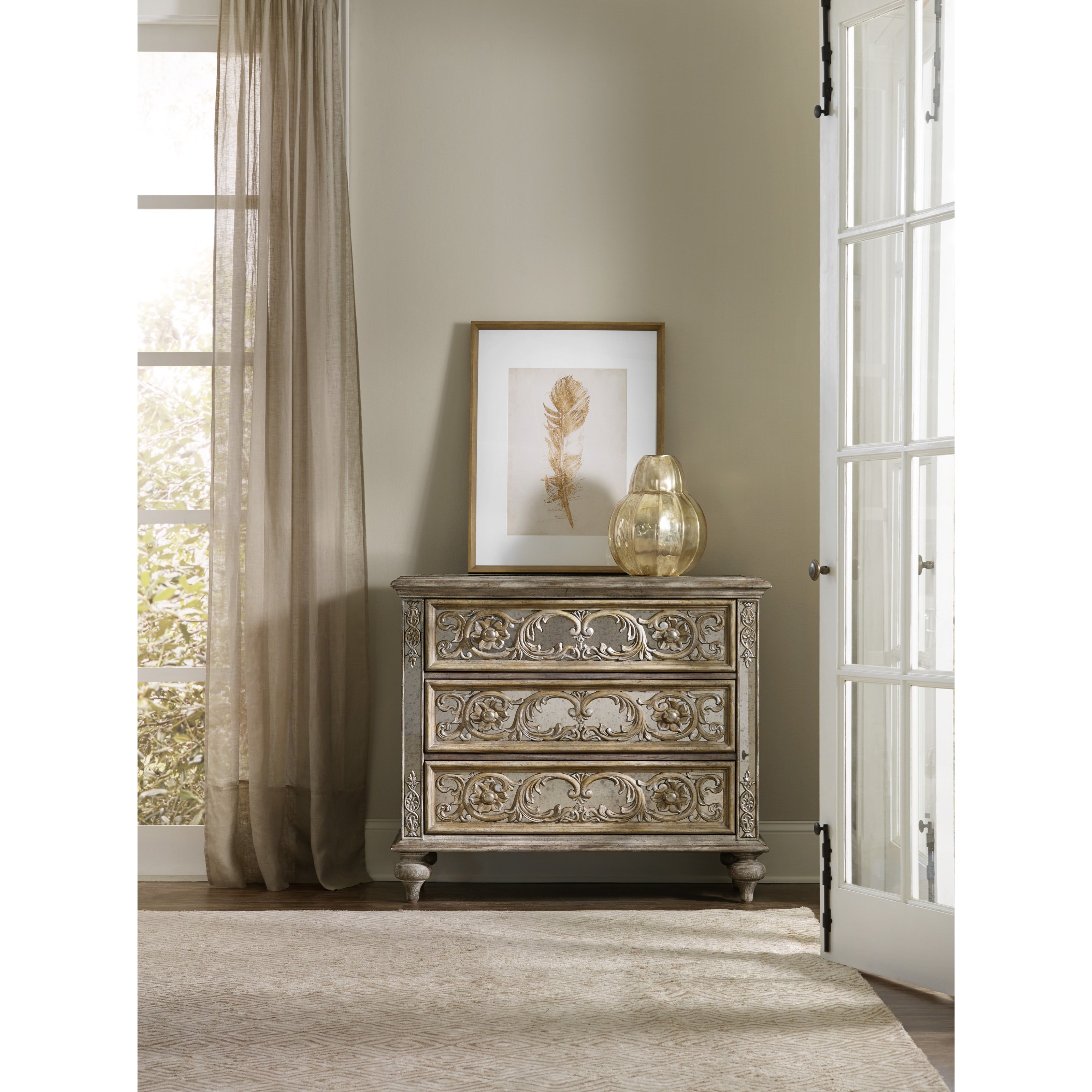 Mirrored sale bachelors chest